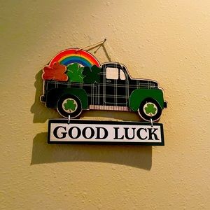 St. Patrick’s Day Truck Sign